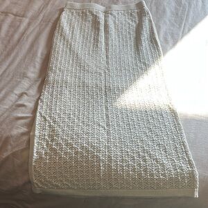 Crotchet skirt! Not see through, and only worn once!